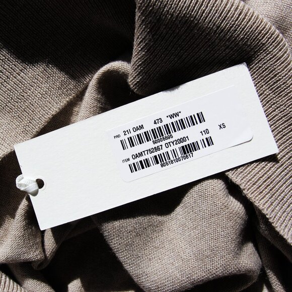 BNWT AW21 OAMC OVERSIZED ROBERT ROLLNECK SWEATER XS - Picture 10 of 15